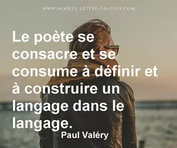 Citation de Paul Valéry