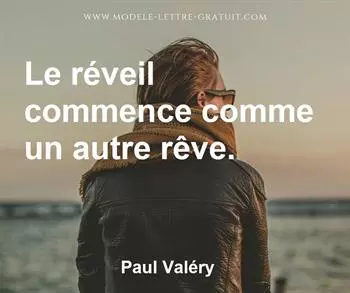 Citation de Paul Valéry
