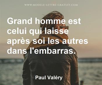 Citation de Paul Valéry