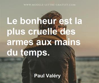 Citation de Paul Valéry