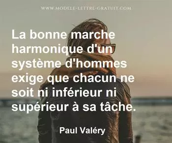 Citation de Paul Valéry