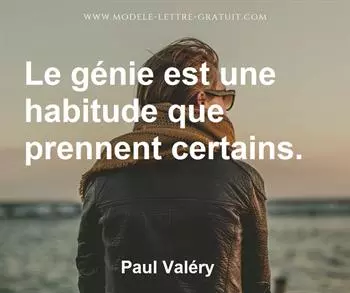 Citation de Paul Valéry