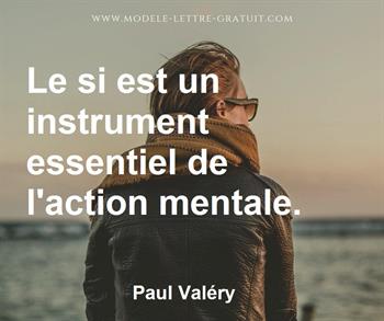 Citation de Paul Valéry