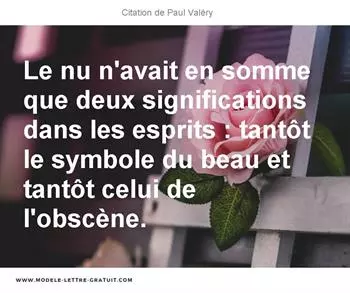 Citations Paul Valéry