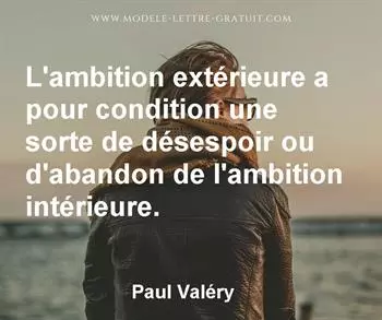 Citation de Paul Valéry