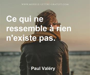 Citation de Paul Valéry