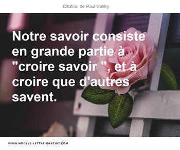 Citations Paul Valéry