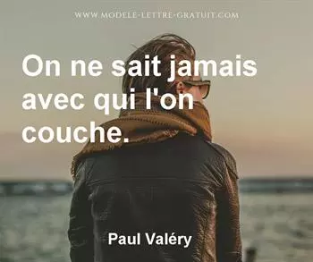 Citation de Paul Valéry