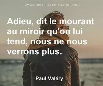 Citation de Paul Valéry