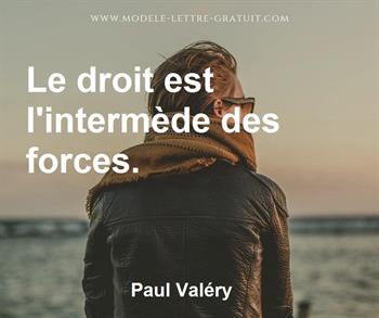 Citation de Paul Valéry