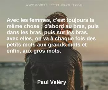 Citation de Paul Valéry