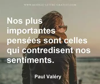 Citation de Paul Valéry