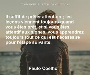 Citation de Paulo Coelho
