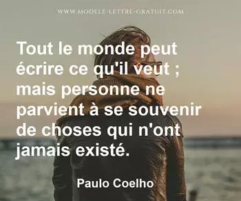 Citation de Paulo Coelho