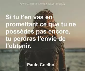 Citation de Paulo Coelho