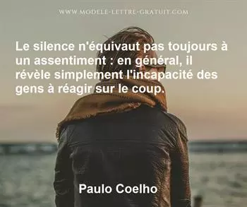 Citation de Paulo Coelho