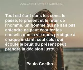 Citation de Paulo Coelho