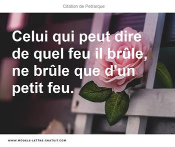 Citations Petrarque