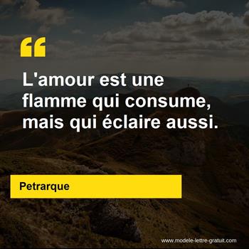 Citation Petrarque