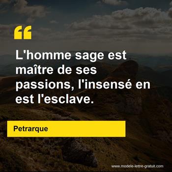 Citation Petrarque