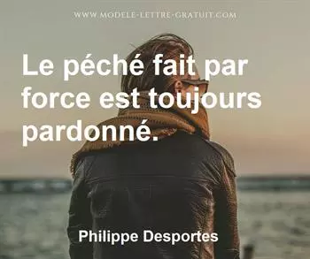 Citation de Philippe Desportes