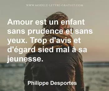 Citation de Philippe Desportes