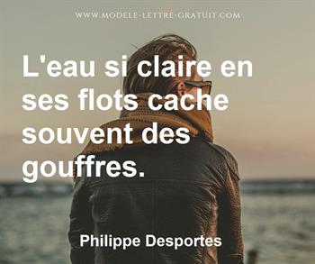 Citation de Philippe Desportes