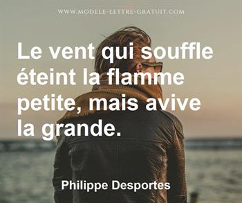 Citation de Philippe Desportes
