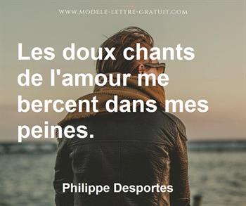 Citation de Philippe Desportes