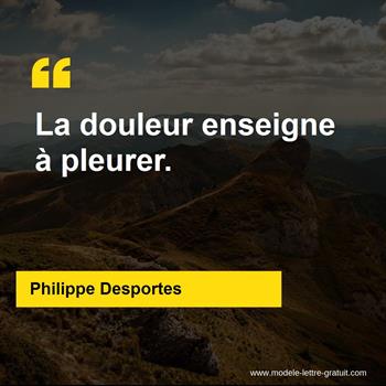 Citation Philippe Desportes