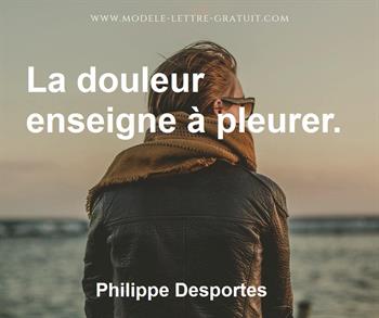 Citation de Philippe Desportes
