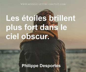 Citation de Philippe Desportes