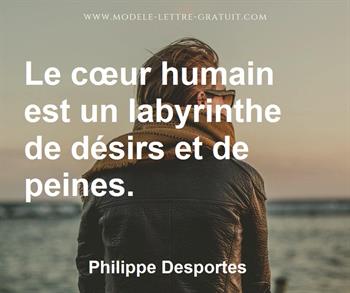 Citation de Philippe Desportes