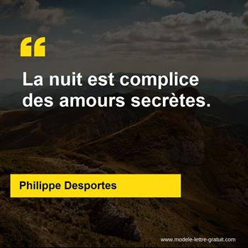 Citation Philippe Desportes