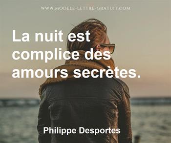 Citation de Philippe Desportes