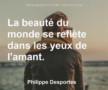 Citation de Philippe Desportes