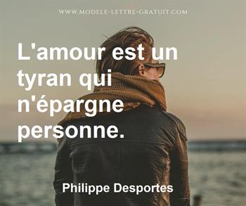 Citation de Philippe Desportes