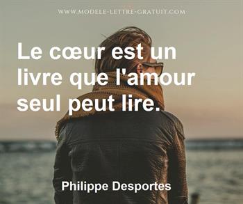 Citation de Philippe Desportes