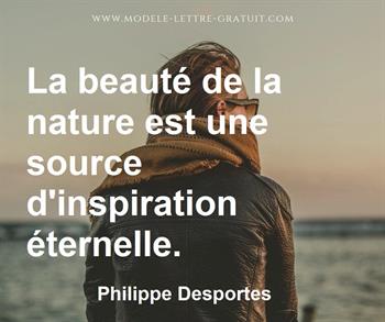 Citation de Philippe Desportes