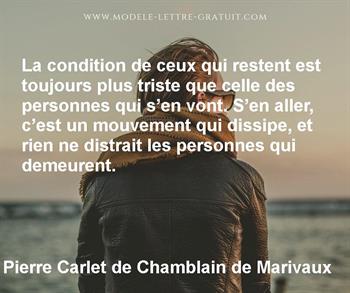 Citation de Pierre Carlet de Chamblain de Marivaux