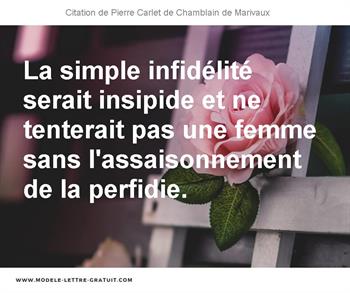 Citations Pierre Carlet de Chamblain de Marivaux