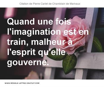 Citations Pierre Carlet de Chamblain de Marivaux