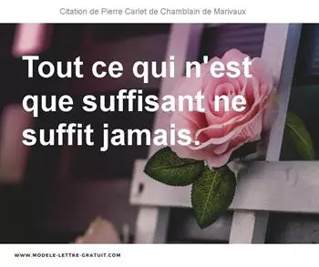 Citations Pierre Carlet de Chamblain de Marivaux