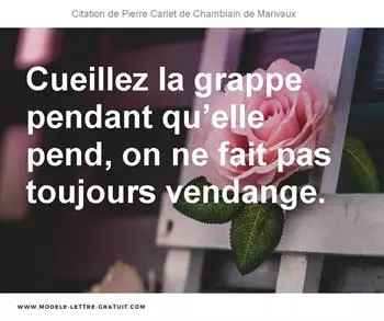 Citations Pierre Carlet de Chamblain de Marivaux