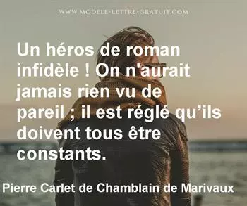 Citation de Pierre Carlet de Chamblain de Marivaux