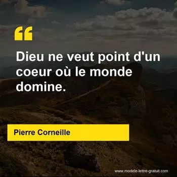 Citation Pierre Corneille