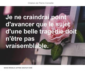 Citations Pierre Corneille