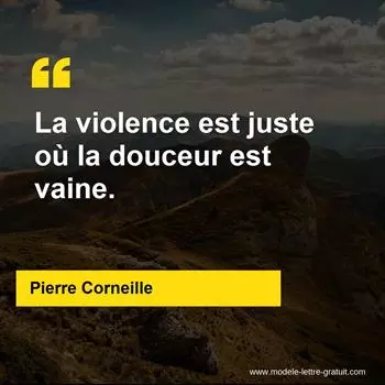 Citation Pierre Corneille