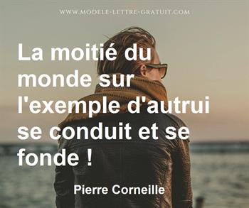 Citation de Pierre Corneille