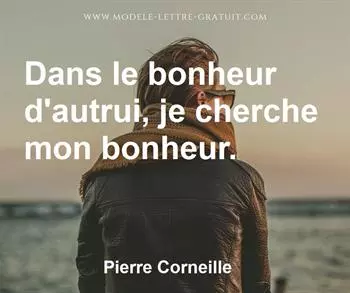 Citation de Pierre Corneille
